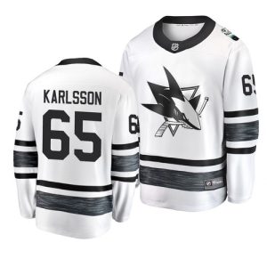 Sharks Erik Karlsson Trikot Weiß 2019 NHL All-Star